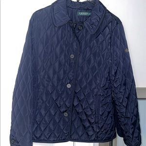 Quilted jacket Navy blue